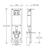 15001 EXCLUSIVE ΚΑΖΑΝΑΚΙ ΕΝΤΟΙΧΙΣΜΟΥ ME FRONTPANEL CONTROL& INOX BUTTON - Image 2