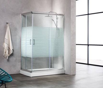 ΕΙΔΙΚΕΣ ΔΙΑΣΤΑΣΕΙΣ ΠΑΡΑΛΛΗΛΟΓΡΑΜΜΩΝ ΚΑΜΠΙΝΩΝ NEW TEMA STRIPES/FROSTED - 130X140