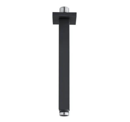 6467 Ν ΒΡΑΧΙΟΝΑΣ ΤΕΤΡΑΓΩΝΟΣ ΚΑΘΕΤΟΣ 15cm BLACK MATT (6667N)