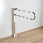 82008 ΑΜΕΑ ΜΠΑΡΑ ΑΝΑΚΛΙΝΟΜΕΝΗ ΜΕ ΚΟΛΩΝΑ ΣΤΗΡΙΞΗΣ 76cm INOX ΧΡΩΜΕ