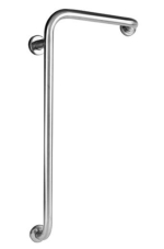 82010 ΑΜΕΑ ΜΠΑΡΑ ΚΑΘΕΤΗ ΓΩΝΙΑΚΗ Φ32cm INOX ΧΡΩΜΕ