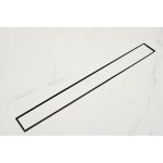 Κανάλι Ντουζιέρας inox 304 αναστρεφόμενο για επικάλυψη με πλακάκι black matt - 33CM - Image 2