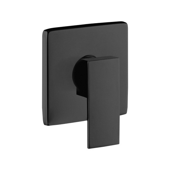 9540N.jpg 9540N ΜΙΚΤΗΣ ΕΝΤΟΙΧΙΣΜΟΥ 1 ΕΞΟΔΟΥ BLACK MATT - Image 1