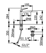 9914ZB ΜΠΑΤΑΡΙΑ ΝΙΠΤΗΡΑ ΨΗΛΗ  SLEEK BRUSHED MATT - Image 2