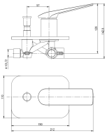 61004 TREND ΜΙΚΤΗΣ ΕΝΤΟΙΧΙΣΜΟΥ 2 ΕΞΟΔΩΝ - Image 2