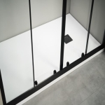 VERSUS BLACK MATT Συρόμενη Πόρτα Εισόδου Τετράφυλλη - VH 140 N 140Χ195cm - Image 2