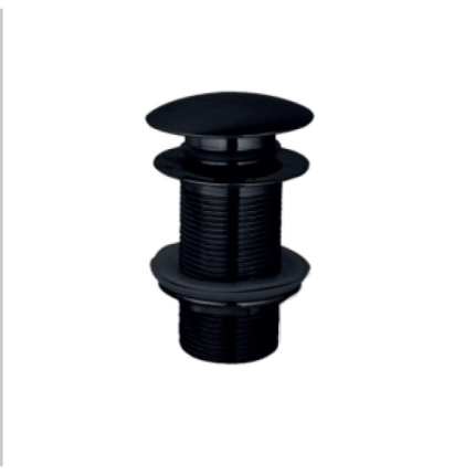 95602-N ΒΑΛΒΙΔΑ ΝΙΠΤΗΡΟΣ POP-UP 10,5cm ΧΩΡΙΣ ΥΠΕΡΧΕΙΛΗΣΗ BLACK MATT